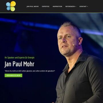 Jan Paul Mohr - Speaker und Experte für Energie