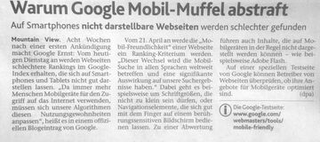 Aachener Nachrichten vom 21.04.2015