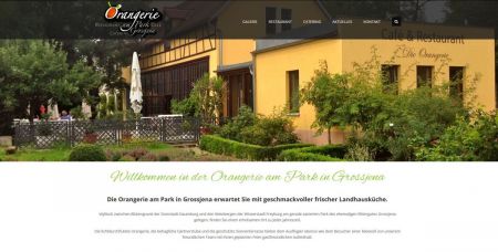 Orangerie am Park in Grossjena