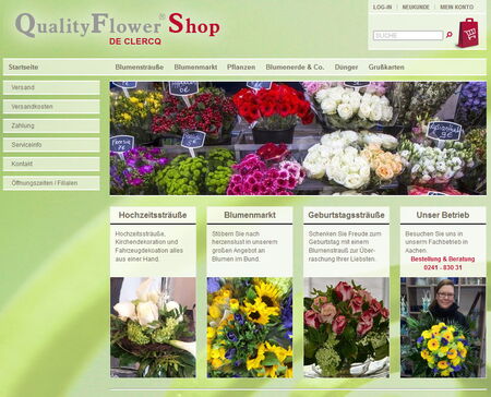 QualityFlower Online-Shop