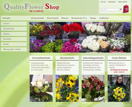 QualityFlower Online-Shop