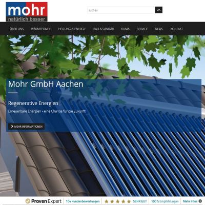 Mohr - natürlich besser - regenerative Energien